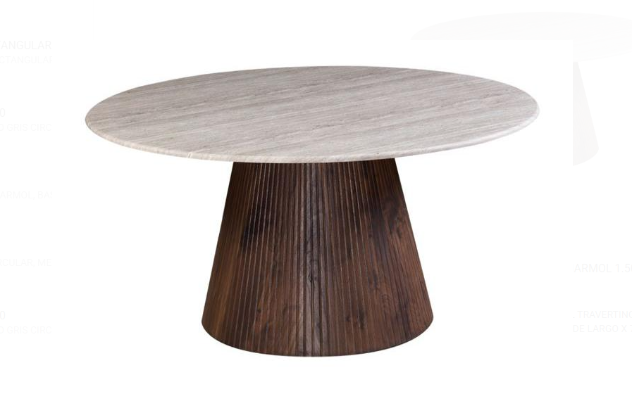 MESA COMEDOR ATENAS CIRCULAR 150