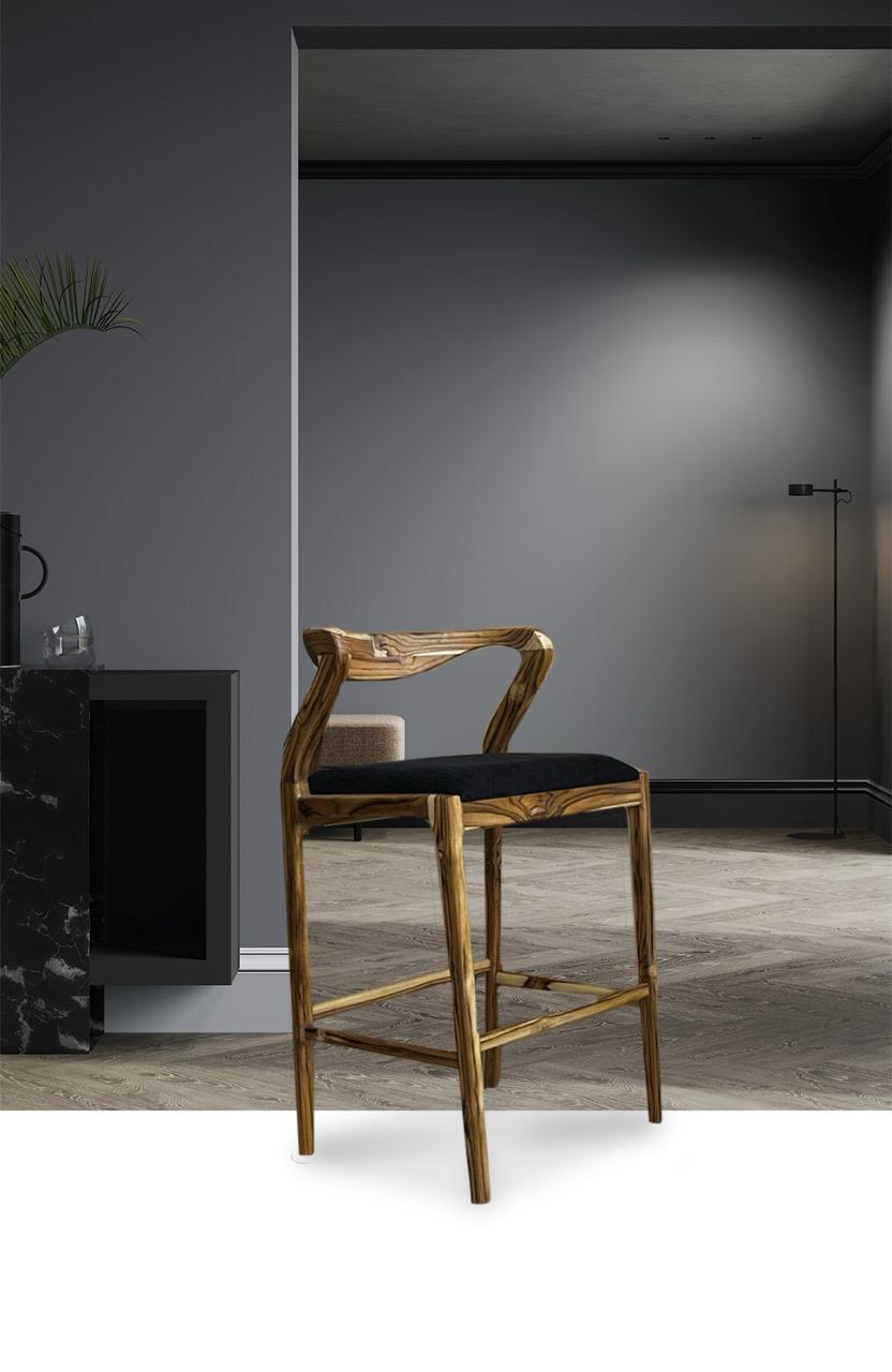 BANCO LUNA DE MADERA DE TECA